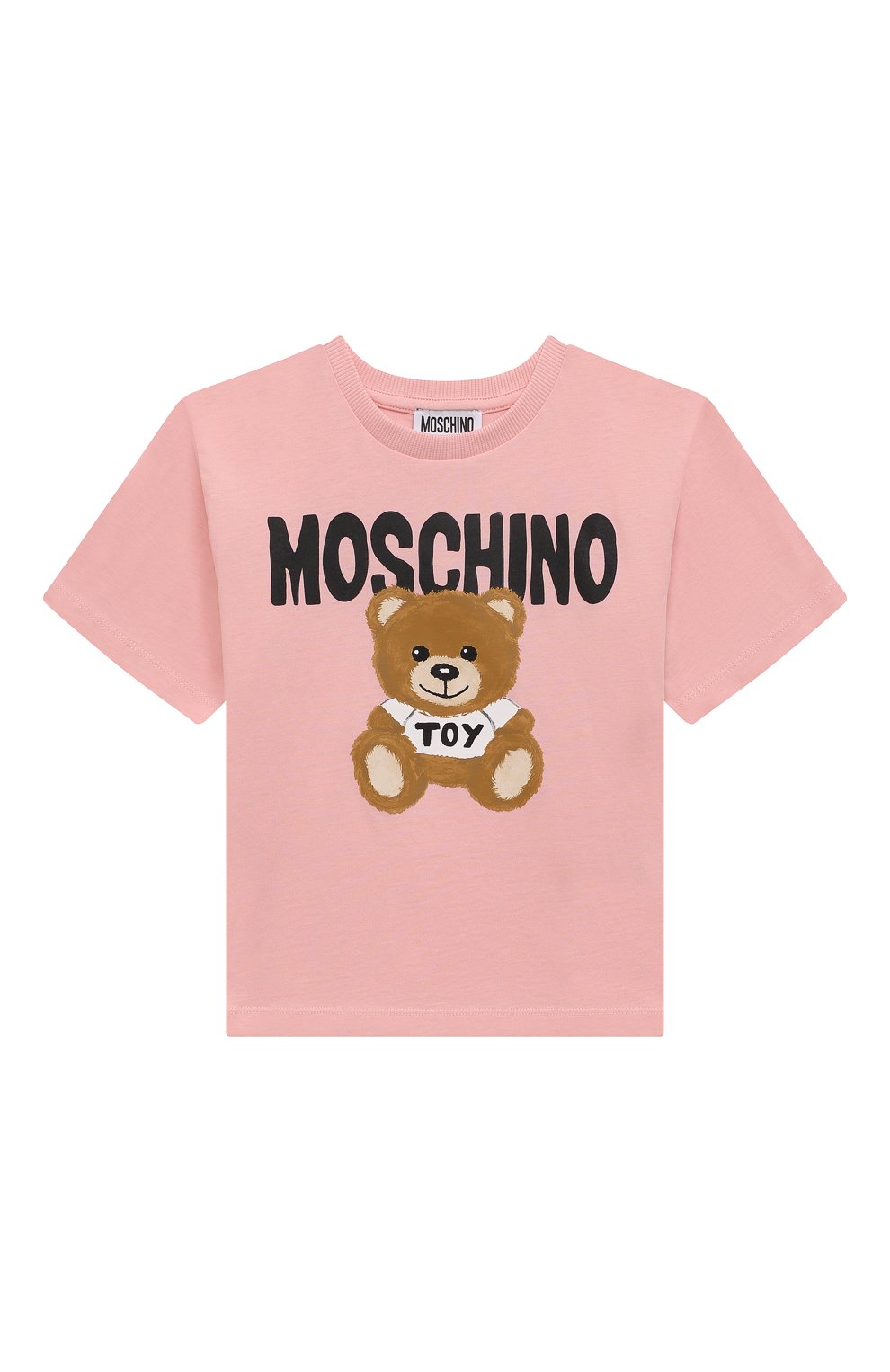 Хлопковая футболка MOSCHINO, арт. H0M03R/LAA23/4-8, фото 1