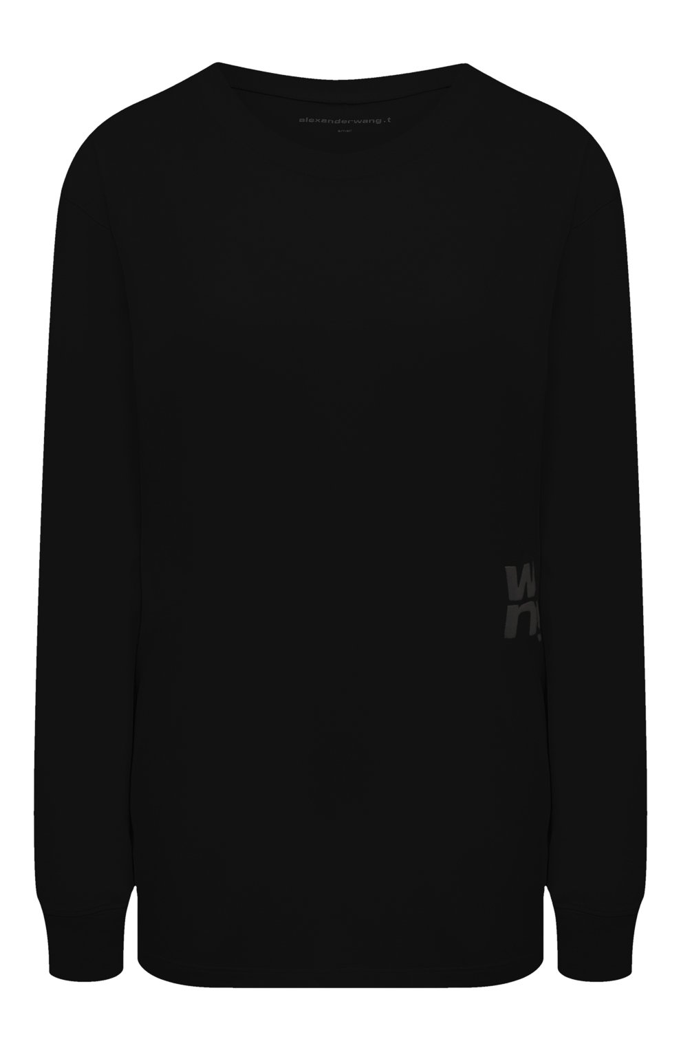 Хлопковый лонгслив ALEXANDERWANG.T, арт. 4CC1201151, фото 1