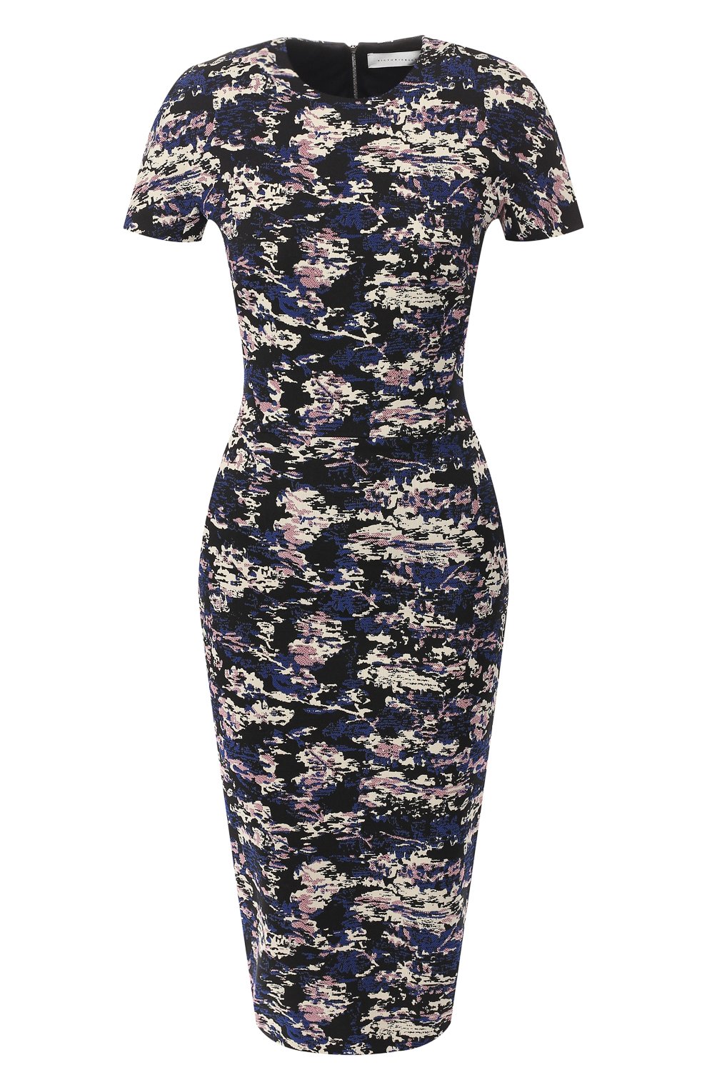 Приталенное платье VICTORIA BECKHAM, арт. DR FIT 6750 PSS19 CAM0 JACQUARD, фото 1