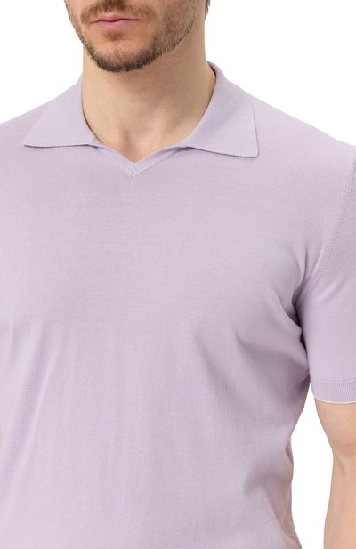 Хлопковое поло BRUNELLO CUCINELLI, арт. M29800145, фото 5