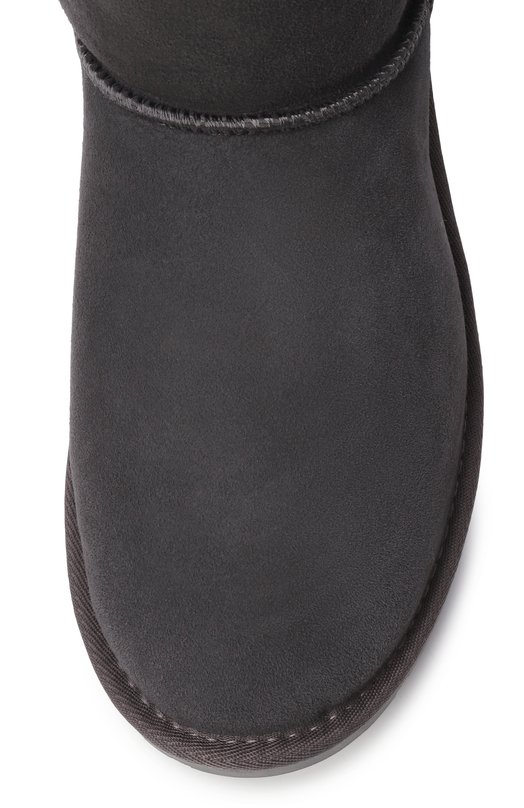 Замшевые угги Platinum Stinger Lo EMU Australia M10002 Серый  M10002 Фото 6