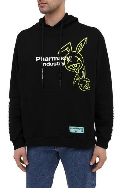 Хлопковое худи PHARMACY INDUSTRY, арт. PHM221, фото 3