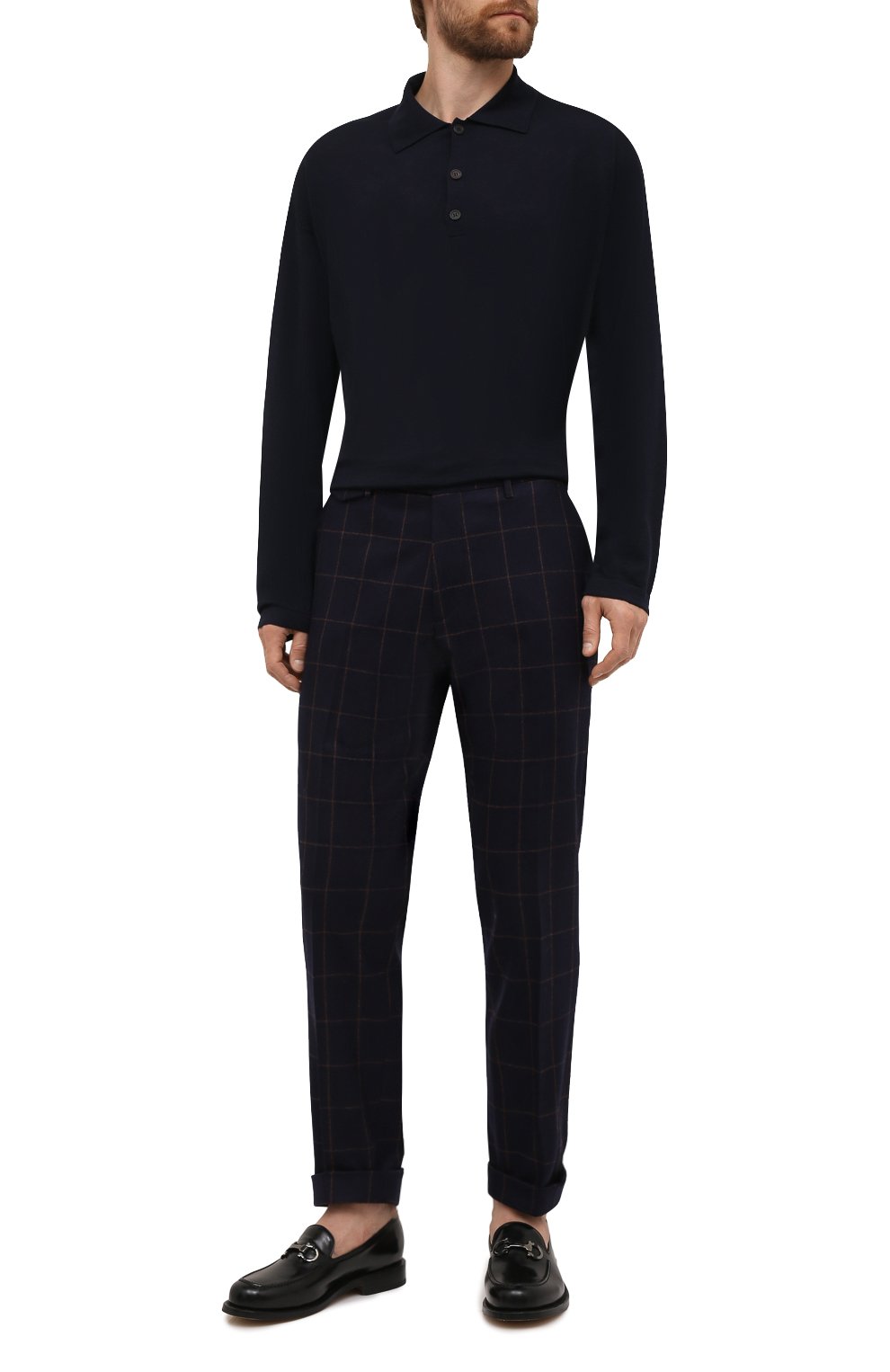 Шерстяные брюки ANDREA CAMPAGNA, арт. VULCAN0Z/VB1456, фото 2