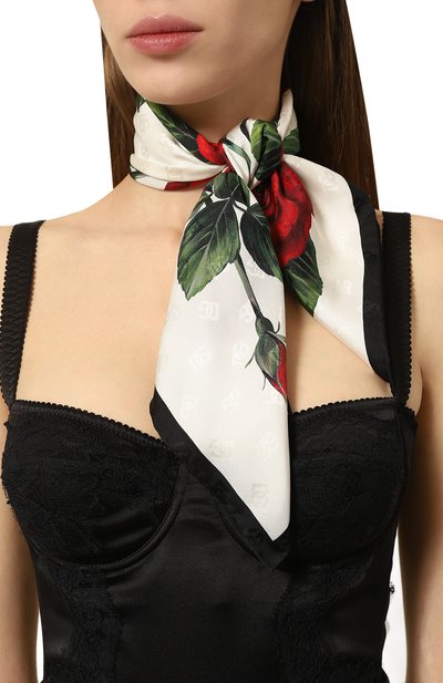 Шелковый платок DOLCE & GABBANA, арт. FN113R/GDCQL, фото 2