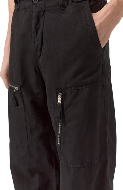 Брюки из хлопка и льна C.P. COMPANY, арт. 18CMPA104A006273G, фото 5