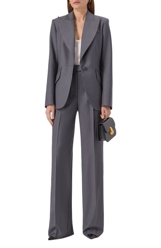 Шерстяные брюки Shervarli TR25-0018 Серый  TR25-0018 Фото 2