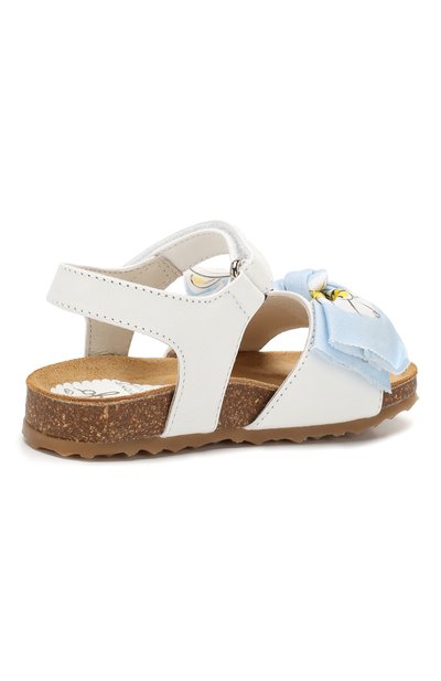 Кожаные босоножки IL GUFO голубого цвета по цене 19550 руб., арт. G535/VITELL0 NAPPAC0/23-26, фото 3 Кожаные босоножки IL GUFO, арт. G535/VITELL0 NAPPAC0/23-26, фото 3