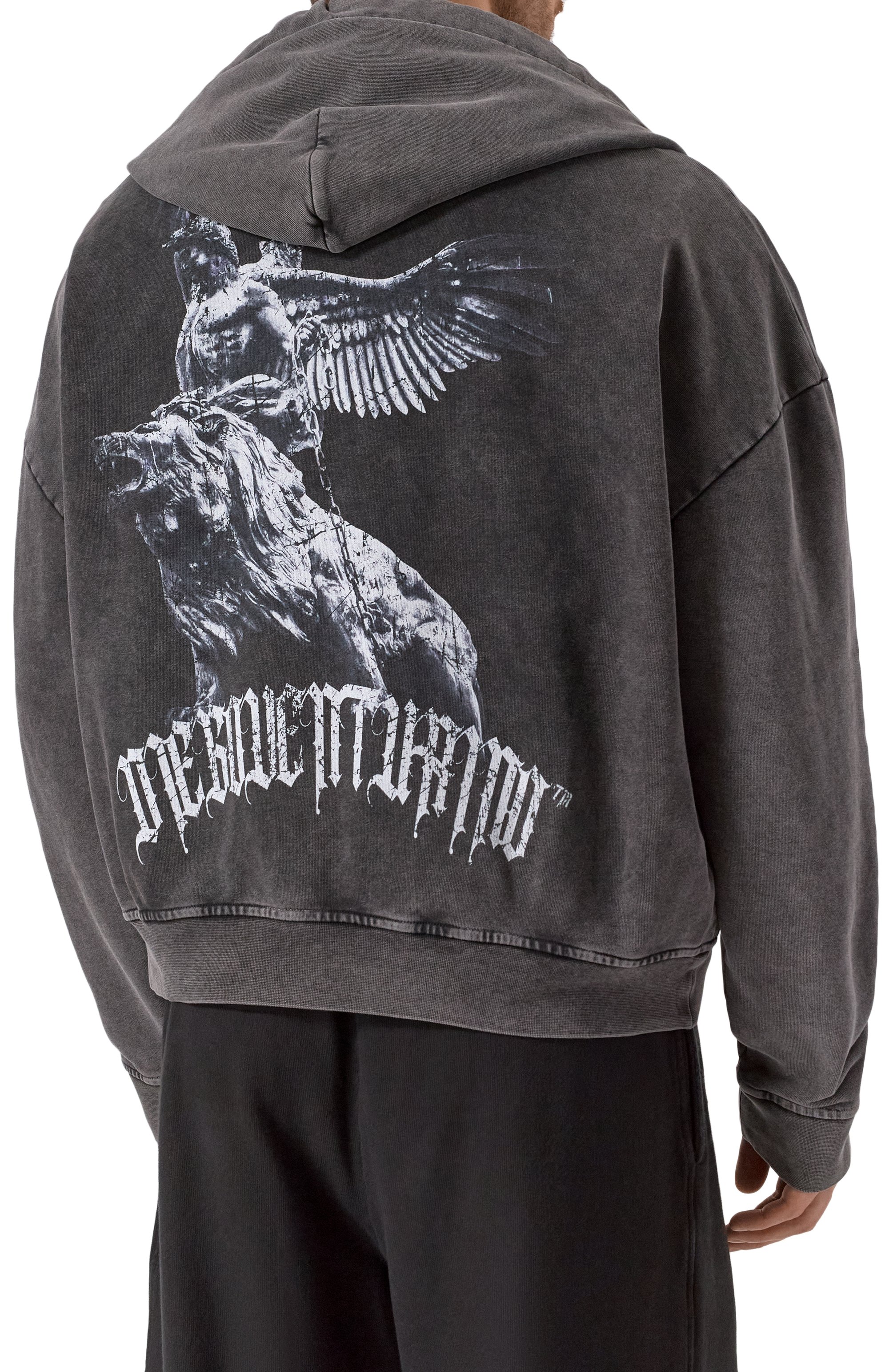 Хлопковая толстовка DIEGO VENTURINO, арт. DVFLZD00, фото 4