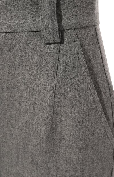 Шерстяная юбка LORENA ANTONIAZZI серого цвета по цене 59950 руб., арт. A2450G020A/4010, фото 5 Шерстяная юбка LORENA ANTONIAZZI, арт. A2450G020A/4010, фото 5
