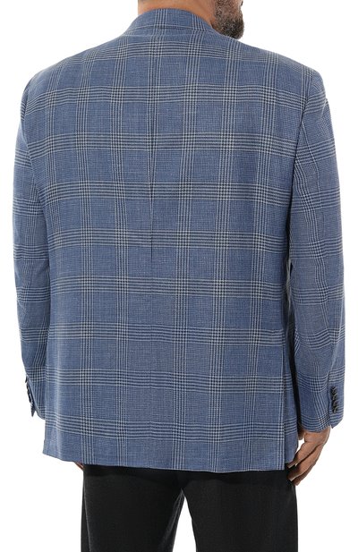 Пиджак из шерсти и шелка BRIONI, арт. RGH01B/P1A82, фото 4