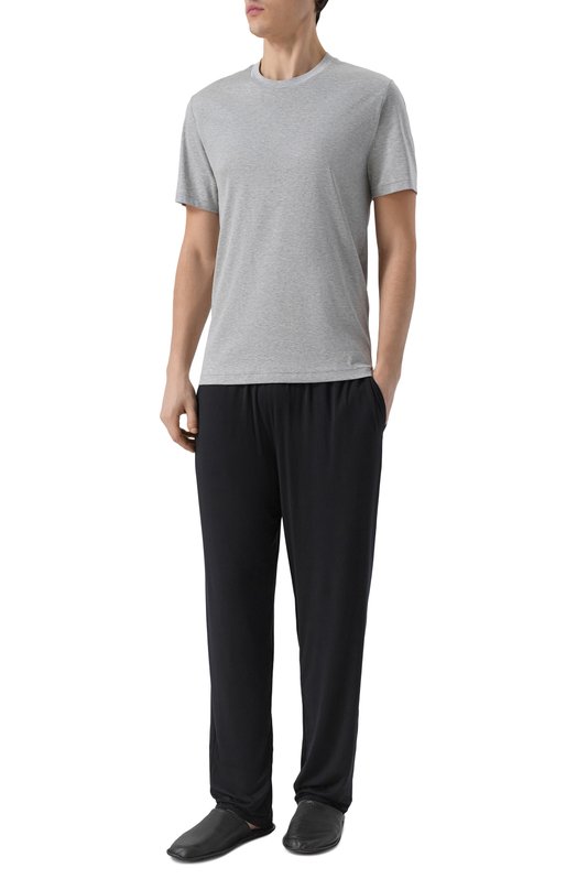 Хлопковая футболка Zimmerli 286M-1447 Серый  286M-1447 Фото 2