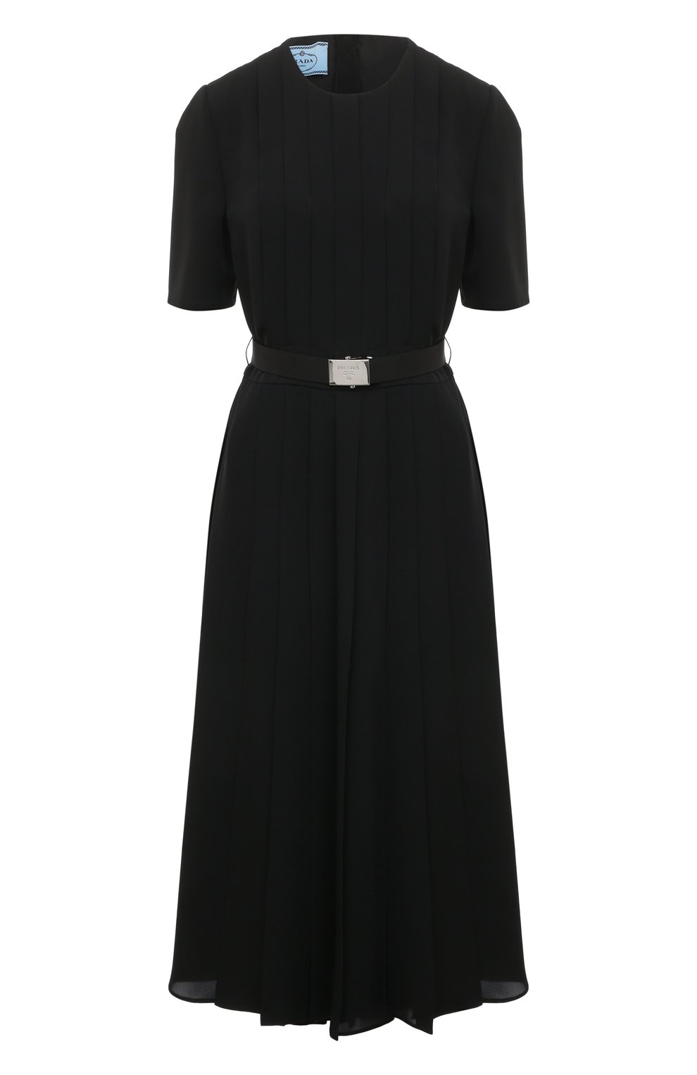 Платье PRADA черного цвета по цене 335000 руб., арт. P3D13H-1WHI-F0002-211, фото 1 Платье PRADA, арт. P3D13H-1WHI-F0002-211, фото 1