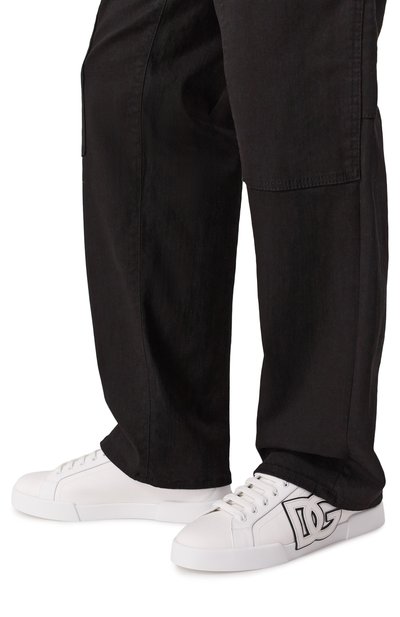 Комбинированные кеды portofino light strobel DOLCE & GABBANA, арт. CS2343/AE629, фото 3