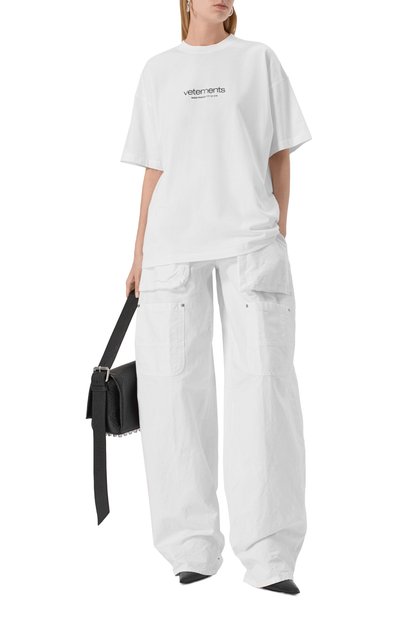 Хлопковая футболка VETEMENTS, арт. UE64TR150W, фото 2
