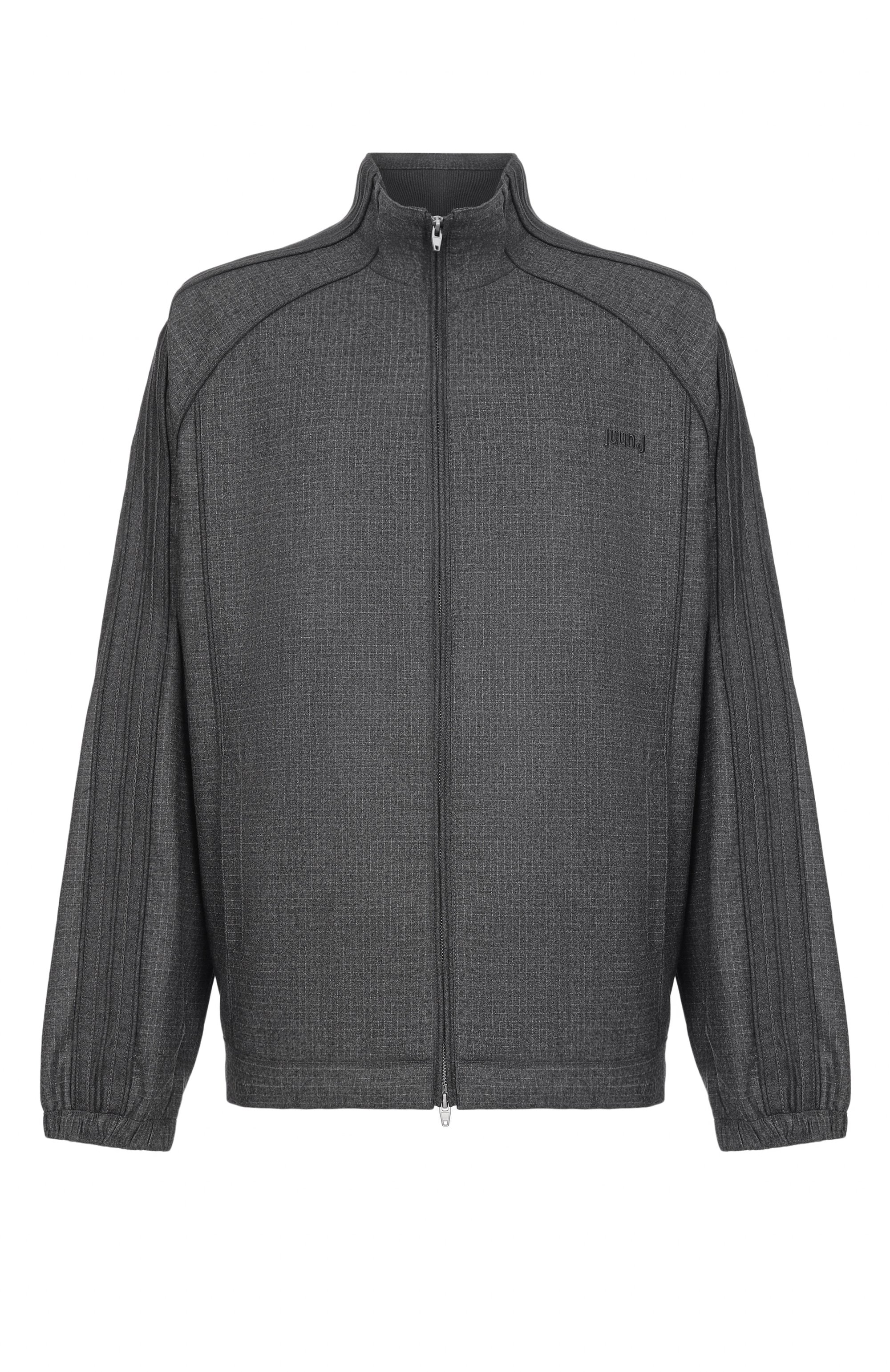 Шерстяная толстовка JUUN.J темно-серого цвета по цене 115000 руб., арт. JC6141P00, фото 1 Шерстяная толстовка JUUN.J, арт. JC6141P00, фото 1