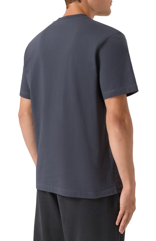 Хлопковая футболка HINNOMINATE HMABM01373 Серый  HMABM01373 Фото 4
