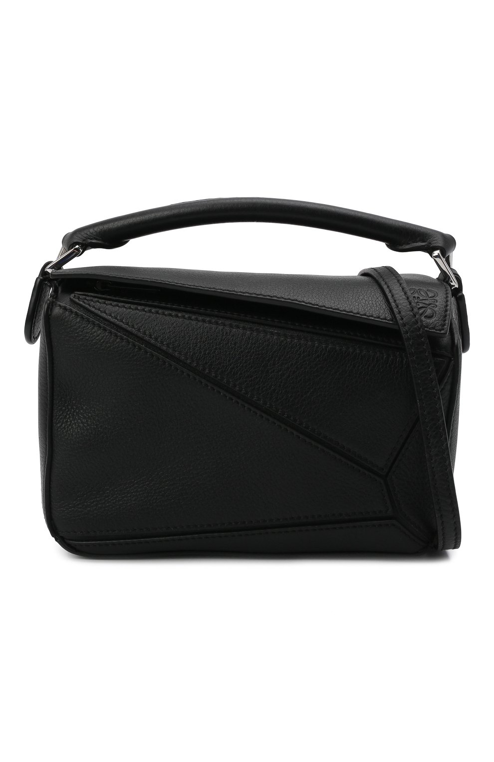 Сумка puzzle mini LOEWE черного цвета по цене 189500 руб., арт. 322.30.U95, фото 7 Сумка puzzle mini LOEWE, арт. 322.30.U95, фото 7
