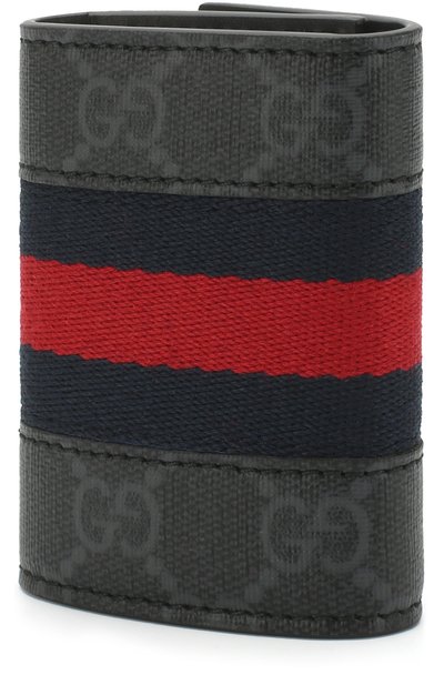 Футляр для ключей gg supreme web GUCCI, арт. 408828/KHN4N, фото 2