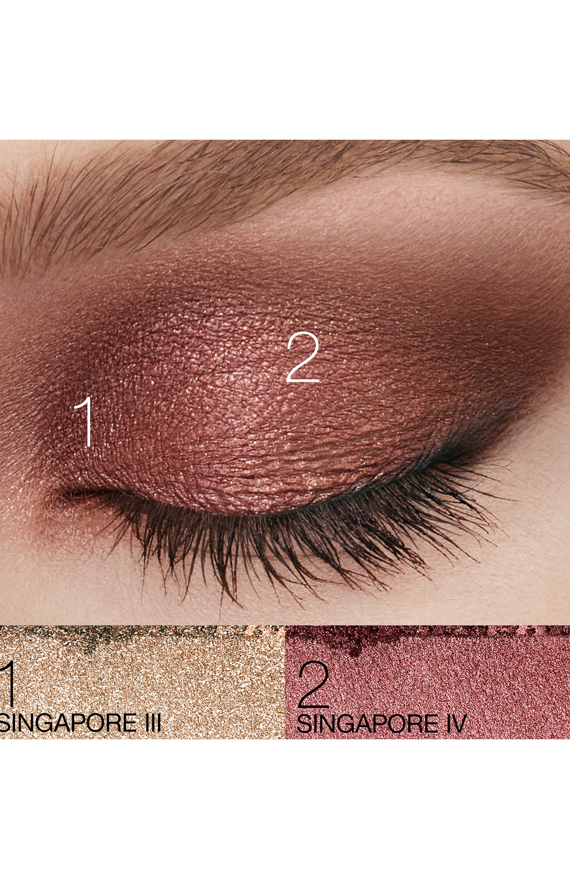 Четырехцветные тени для век, оттенок singapore NARS, арт. 3972NS, фото 4