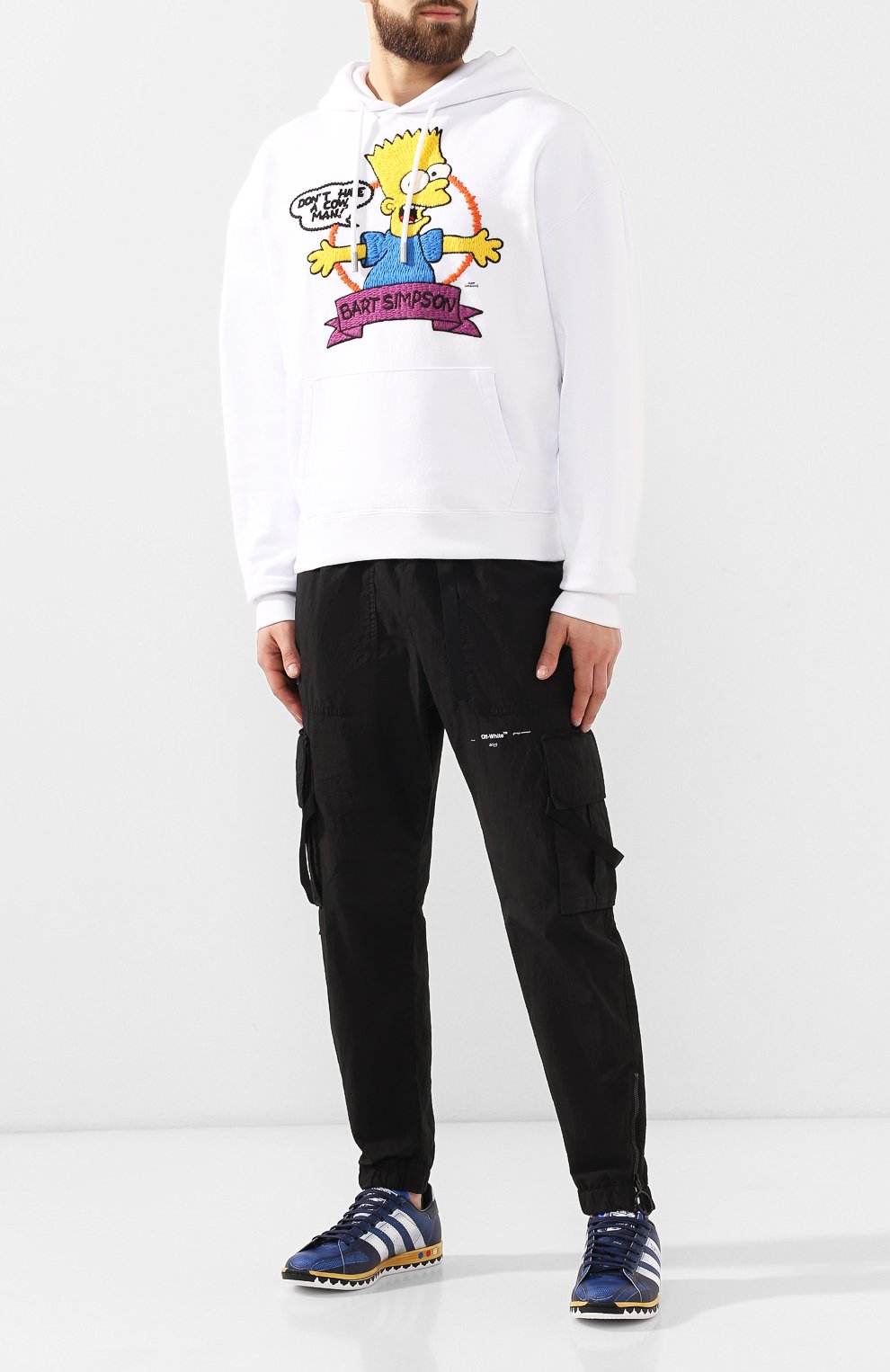 Кожаные кеды rs la trainer stan smith ADIDAS BY RAF SIMONS, арт. EE7951/M, фото 2