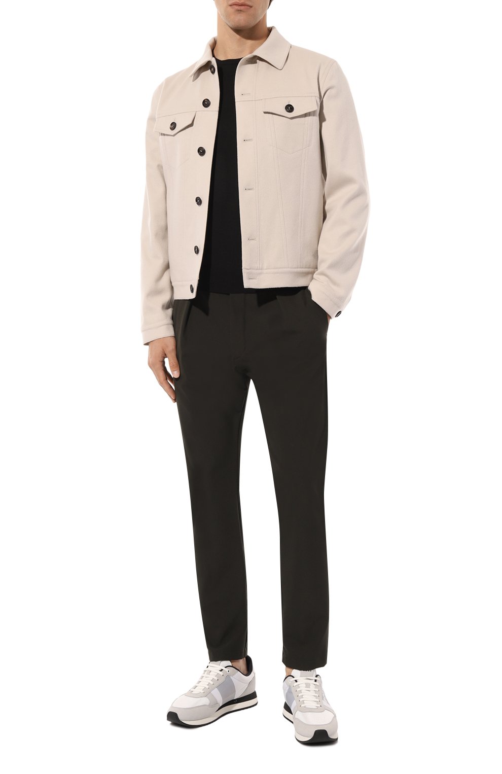 Текстильные кроссовки BOSS, арт. 50498921, фото 2