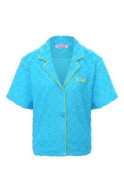 Хлопковая рубашка MC2 SAINT BARTH, арт. STBW/WHALE/05977D, фото 1