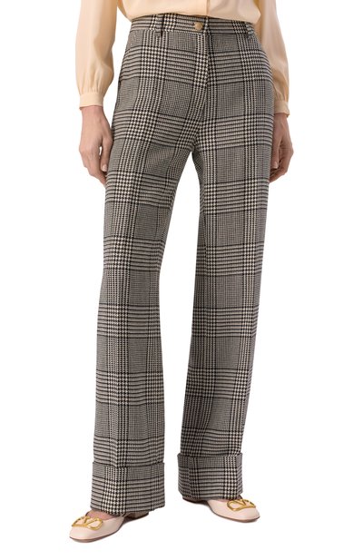 Шерстяные брюки VALENTINO, арт. 6B3RB66590U, фото 3