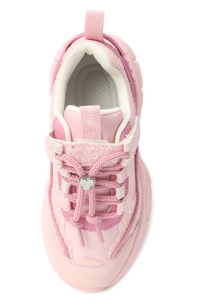 Комбинированные кроссовки MONNALISA, арт. 8CE004, фото 4