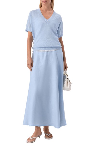 Женская льняная юбка MVST, арт. M26.2PW.S900/T30