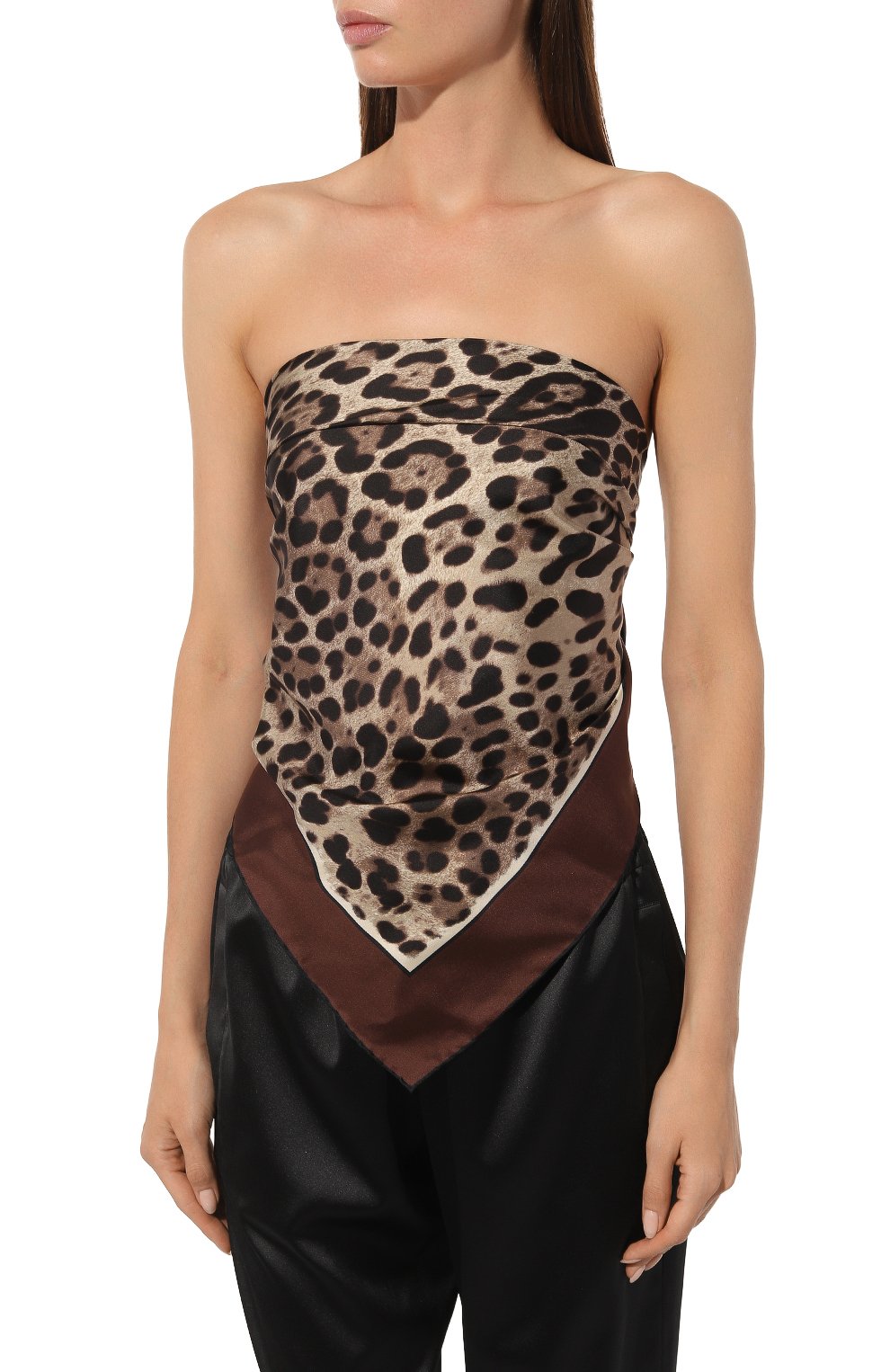 Шелковый платок DOLCE & GABBANA, арт. FN090R/GDBYX, фото 2