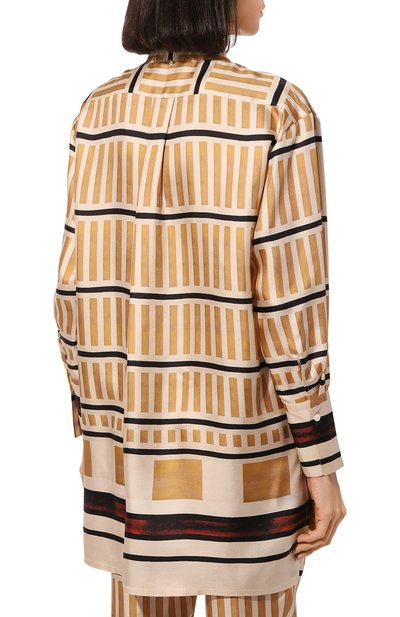 Шелковая рубашка LORENA ANTONIAZZI, арт. E2366CA28A/4264, фото 4