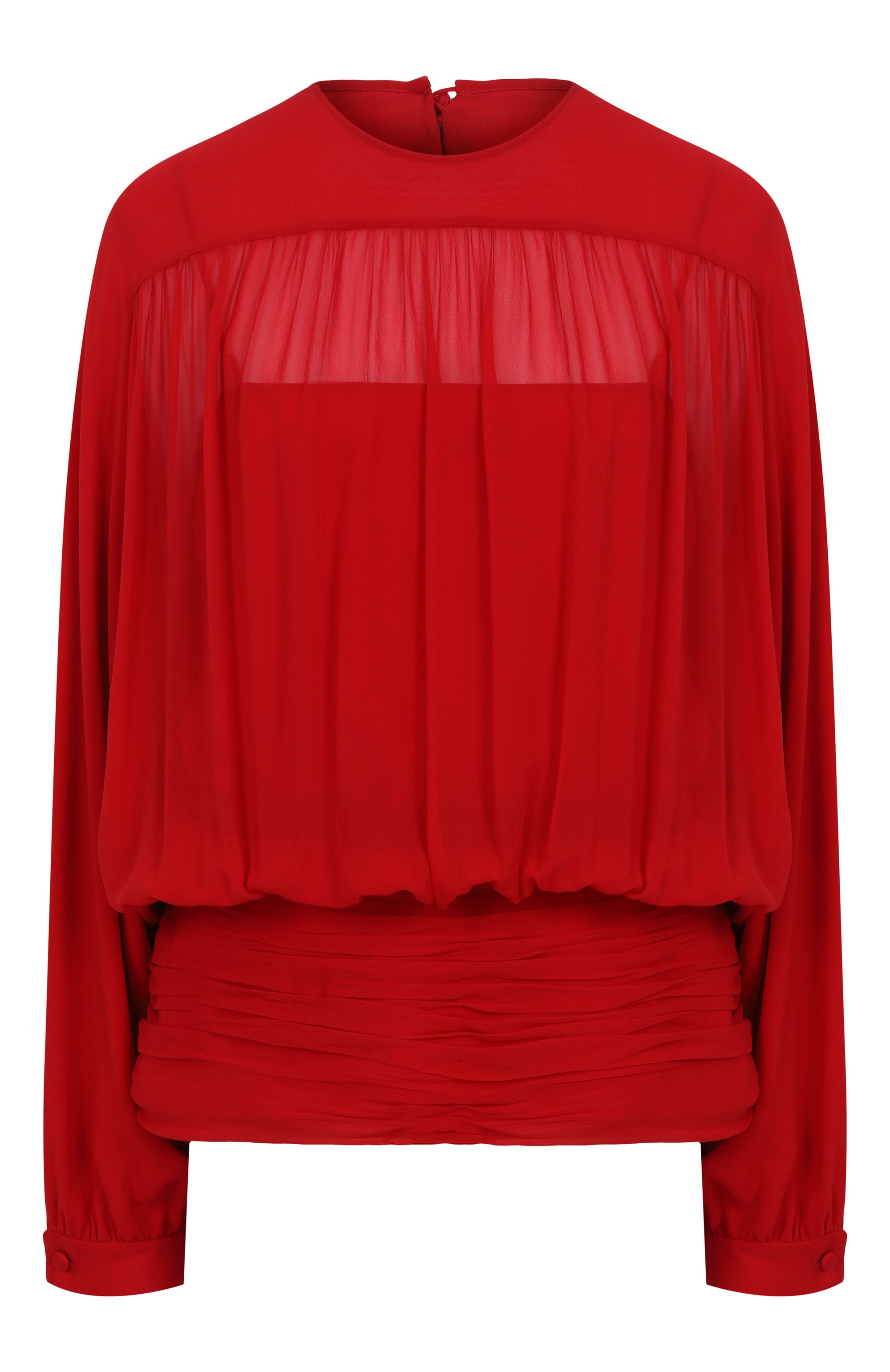 Шелковая блузка VALENTINO, арт. 6B0AEAG5/93M, ф ото 1