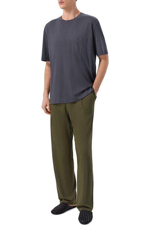 Домашние брюки Derek Rose 3558/BASE022 Хаки  3558/BASE022 Фото 2