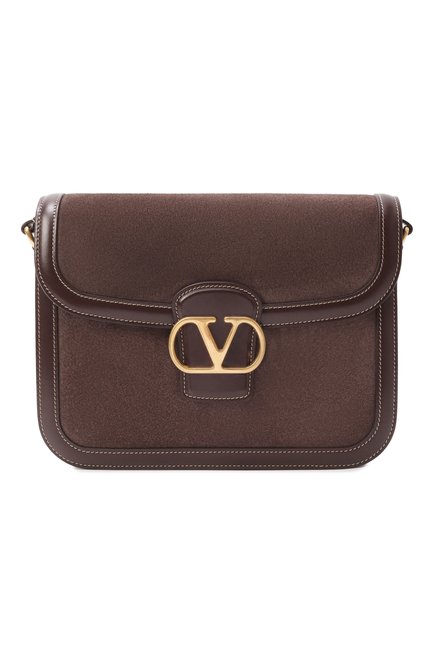 Женская сумка 9to5 VALENTINO темно-коричневого цвета по цене 0 руб., арт. 6W2B0R15/QTJ | Фото 1