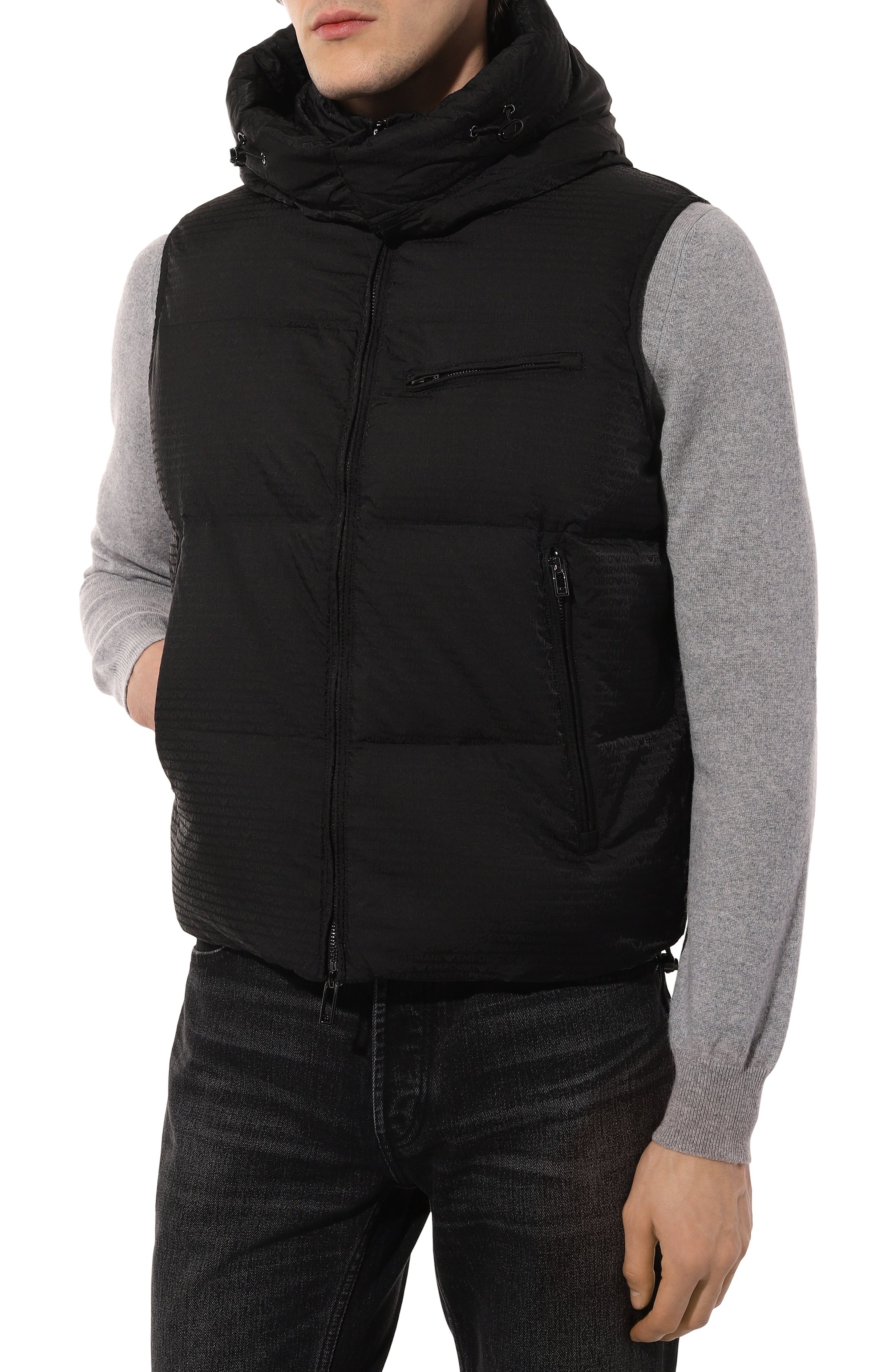 Пуховый жилет EMPORIO ARMANI, арт. 6D1B66/1NNXZ, фото 3