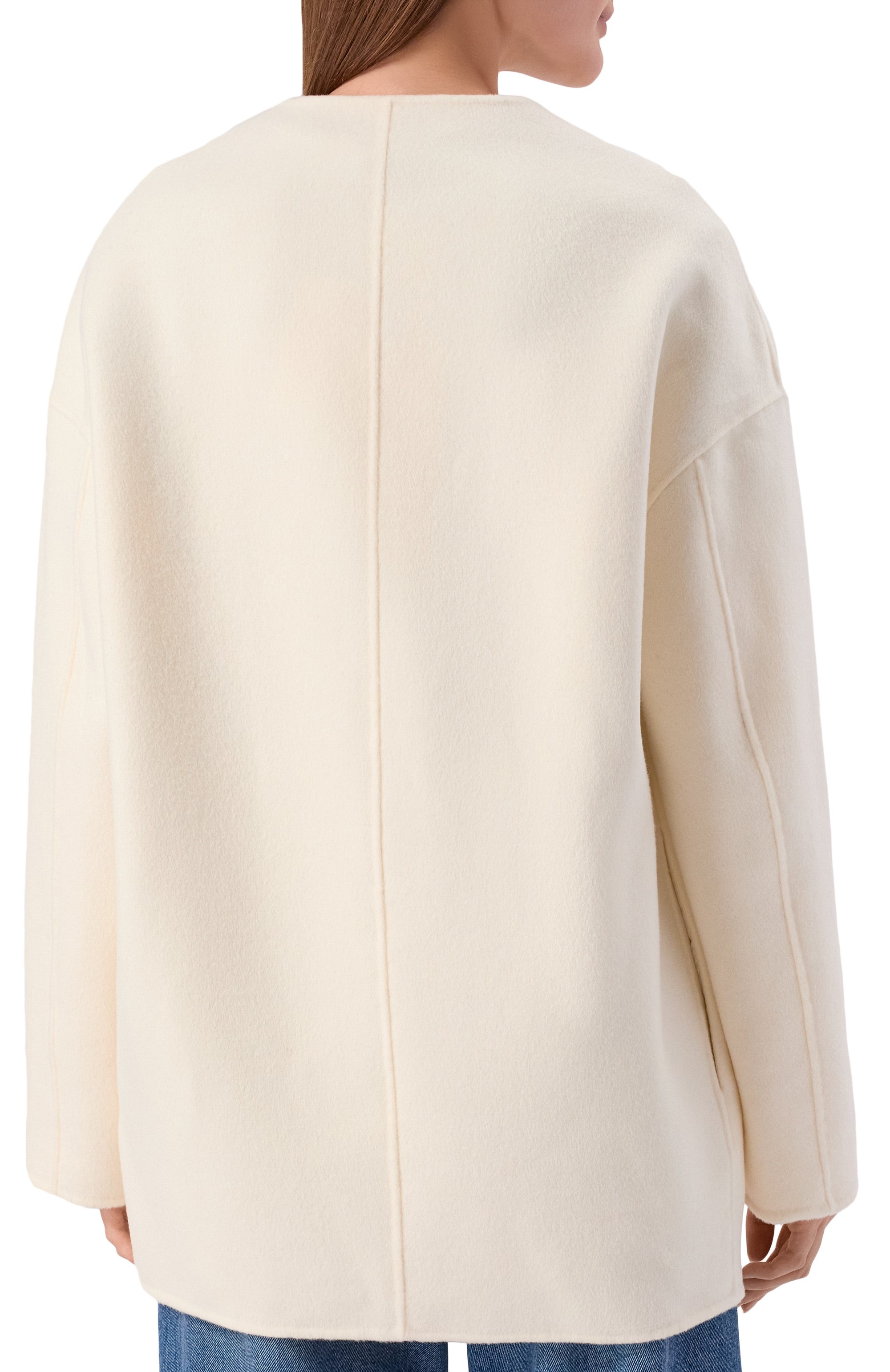 Полупальто из шерсти и кашемира LOULOU DE SAISON, арт. DUNNE, фото 4