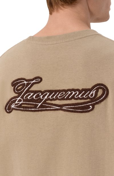 Хлопковая футболка JACQUEMUS, арт. 26HTSU00334/AJ00045, фото 5