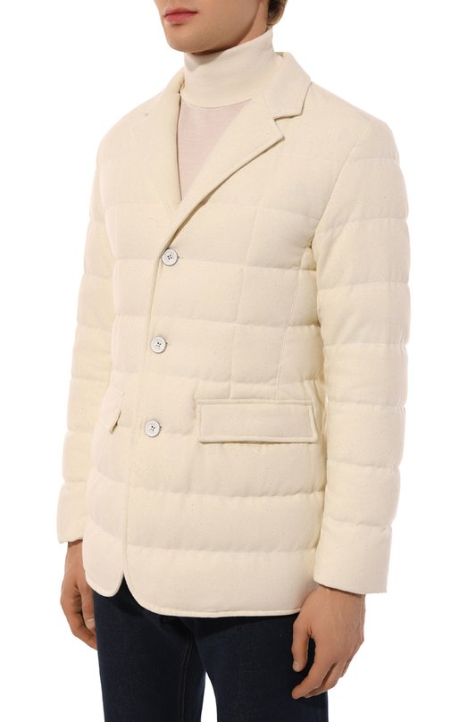 Пуховая куртка Herno PI001174U-RUS/33279 Кремовый  PI001174U-RUS/33279 Фото 7