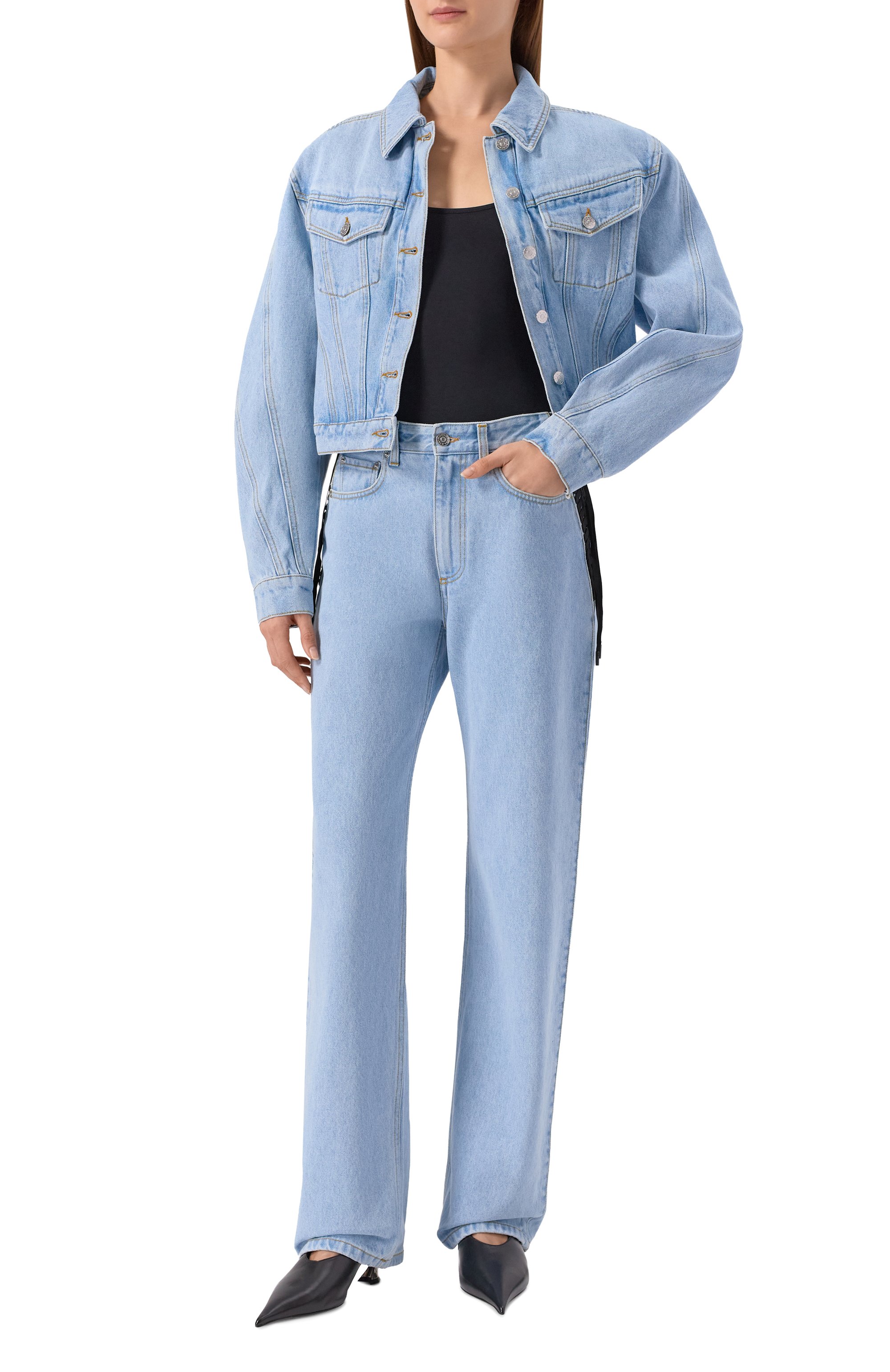 Джинсовая куртка MUGLER, арт. 25P6VE0414211, фото 2