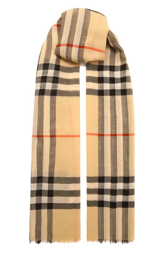 фото Шерстяной шарф burberry