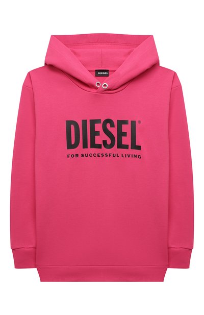 Хлопковое худи DIESEL, арт. J00094-0IAJH, фото 1
