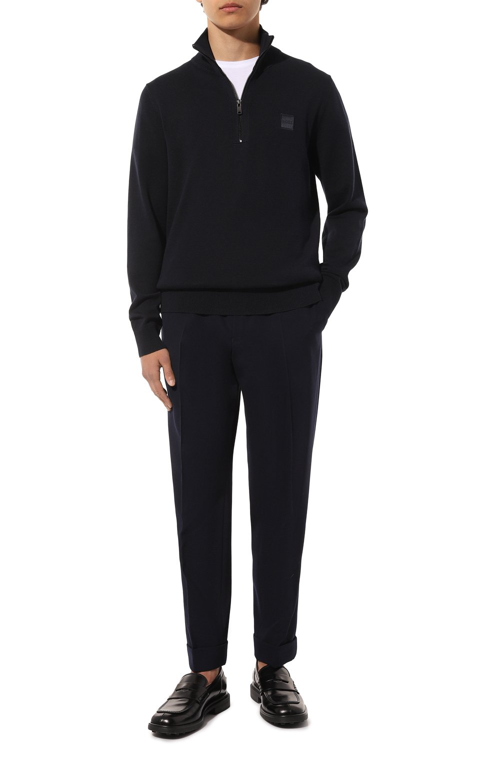 Джемпер из хлопка и кашемира BOSS ORANGE, арт. 50494387, фото 2