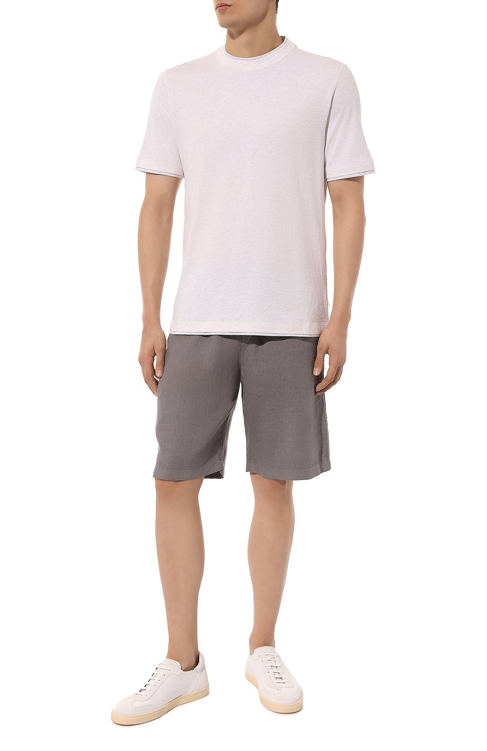 Хлопковая футболка BRUNELLO CUCINELLI, арт. M0B137427, фото 2