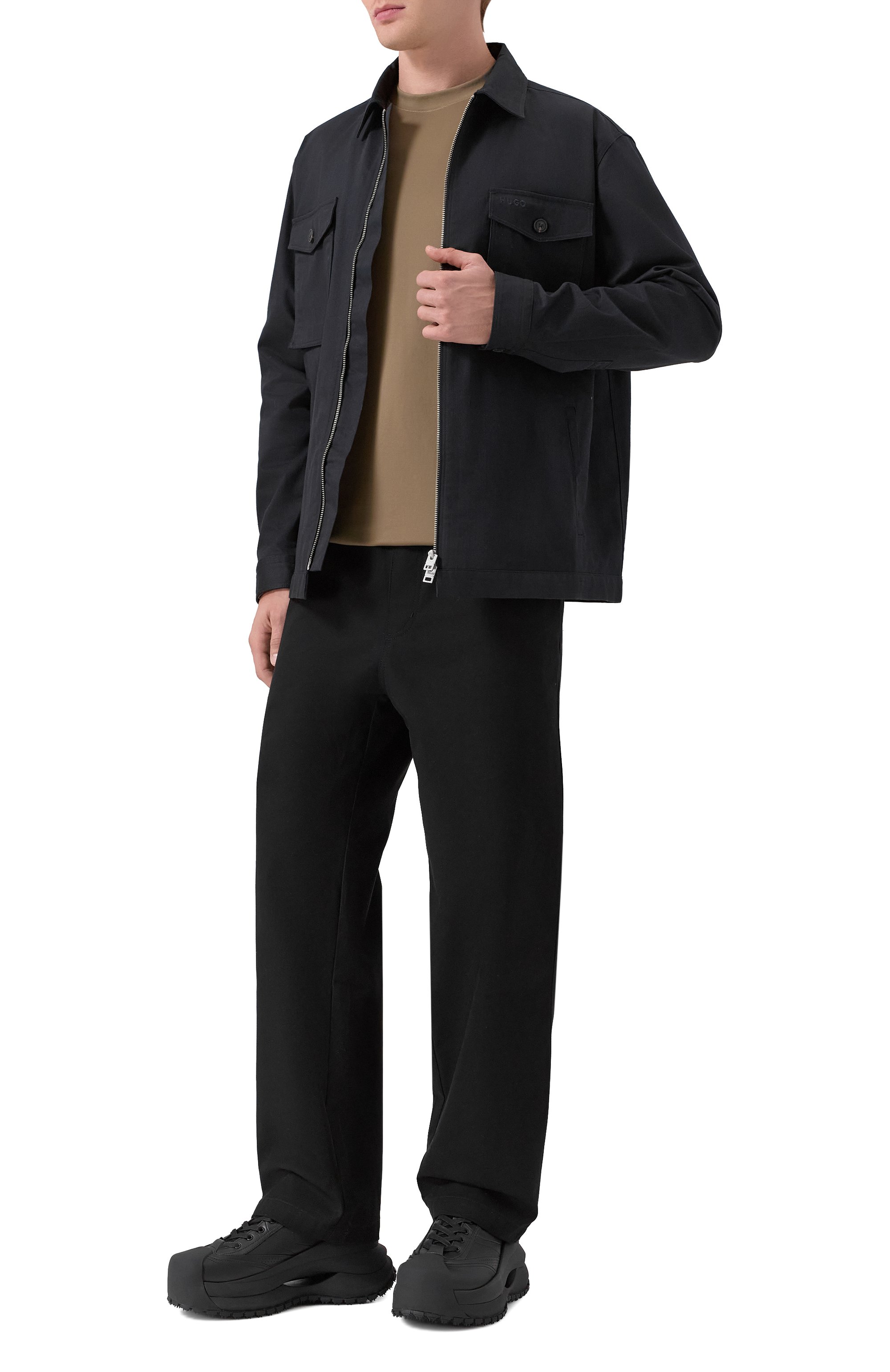 Кожаные кроссовки chunky EMPORIO ARMANI, арт. EM003035/AF18226, фото 2