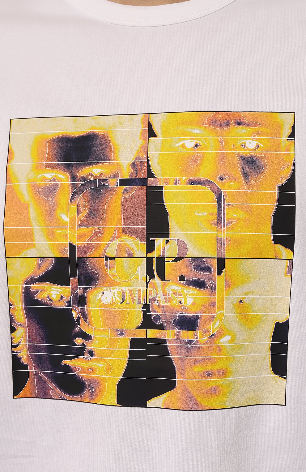 Хлопковая футболка C.P. COMPANY, арт. 16CLTS042A006370W, фото 5