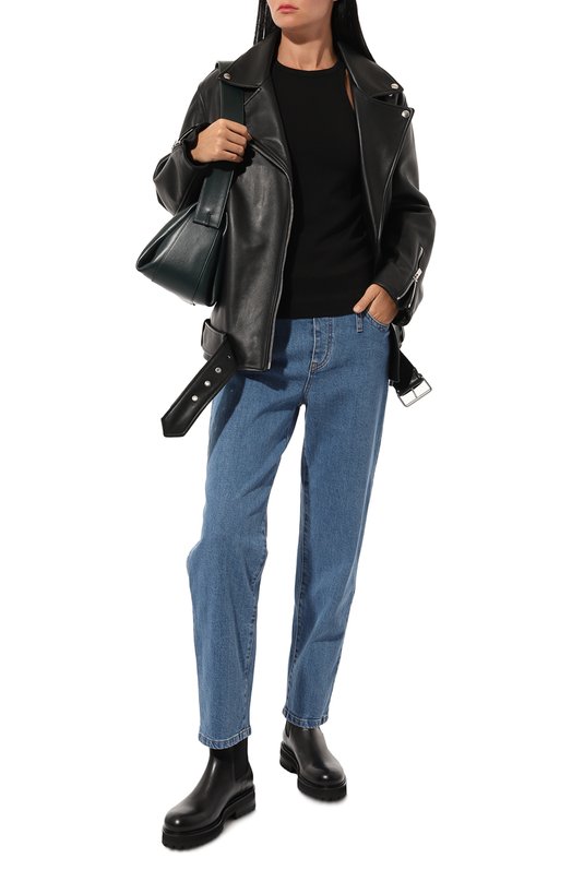 Кожаные ботинки Dondup WS200/PL0457D XXX Чёрный  WS200/PL0457D XXX Фото 2