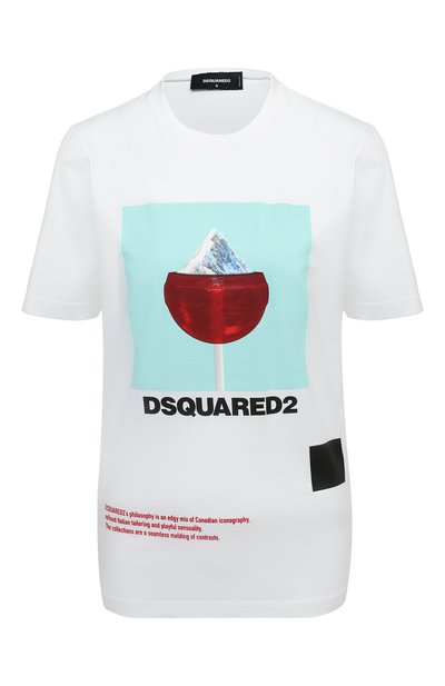 Хлопковая футболка DSQUARED2, арт. S72GD0247/S23009, фото 1