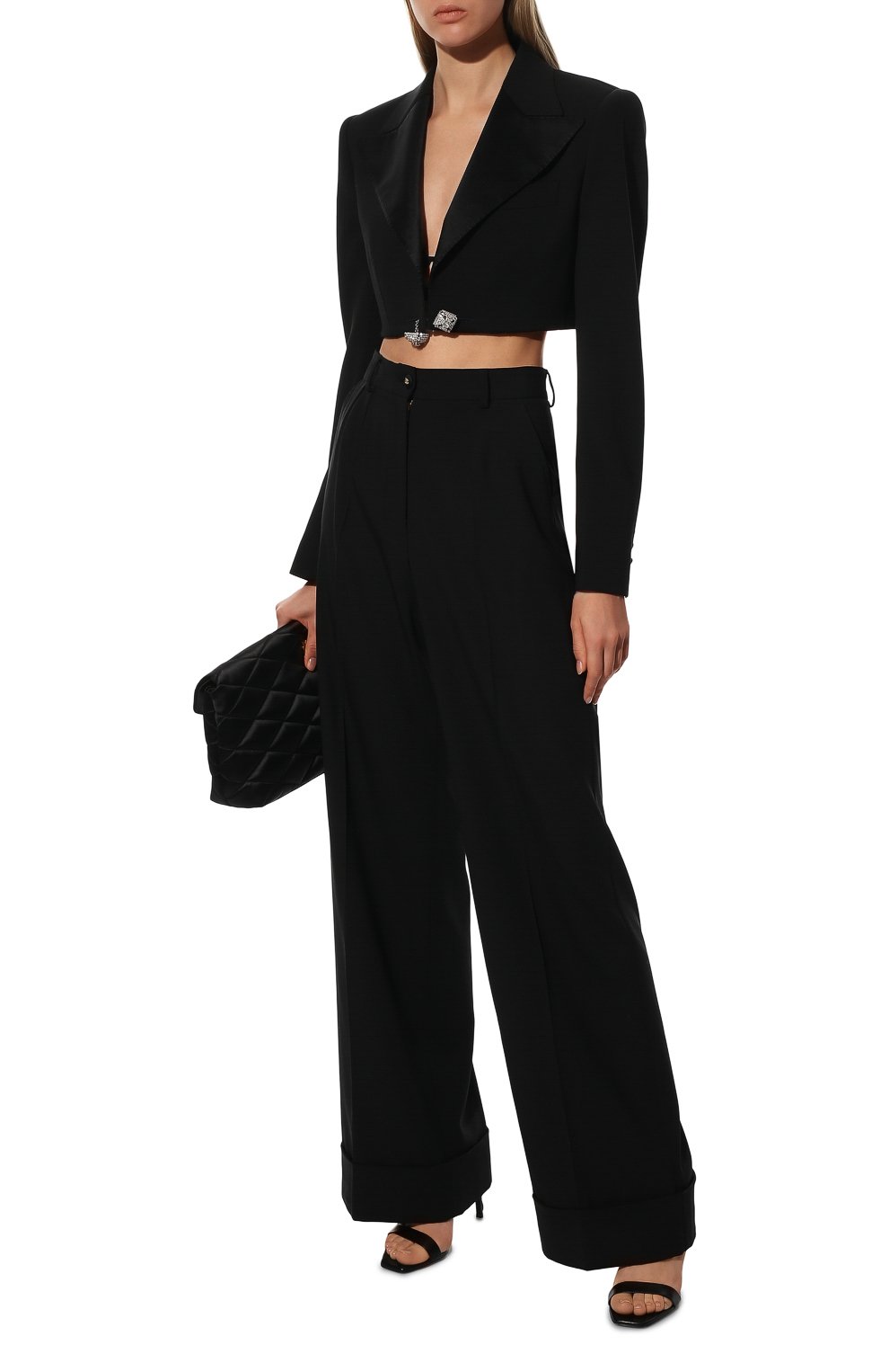 Жакет из шерсти и шелка DOLCE & GABBANA, арт. F26F9Z/FUBAJ, фото 2
