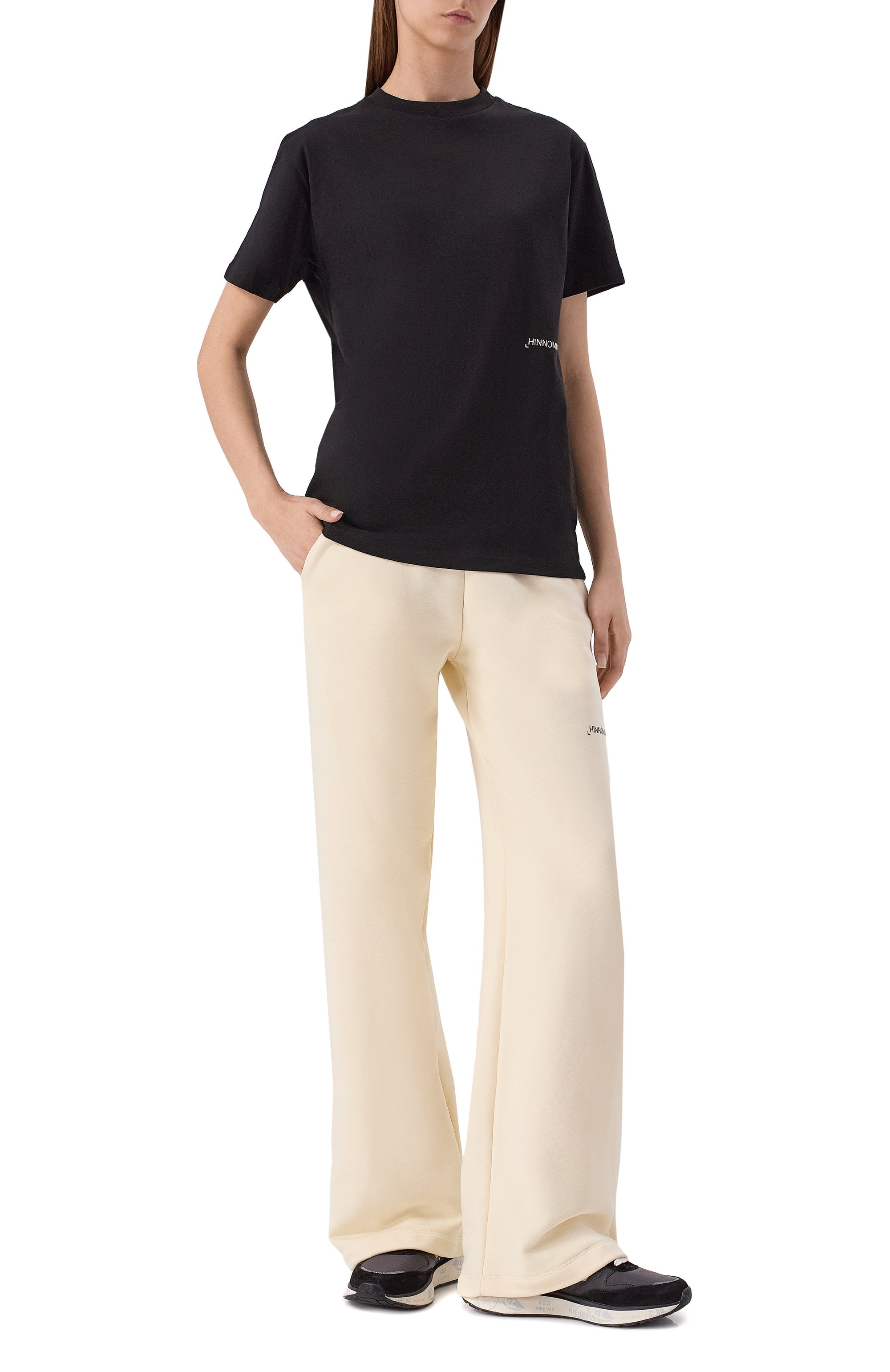 Хлопковые брюки HINNOMINATE, арт. HMABW01950, фото 2