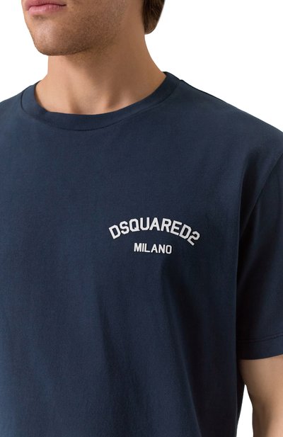 Хлопковая футболка DSQUARED2, арт. S74GD1477/D20020, фото 5